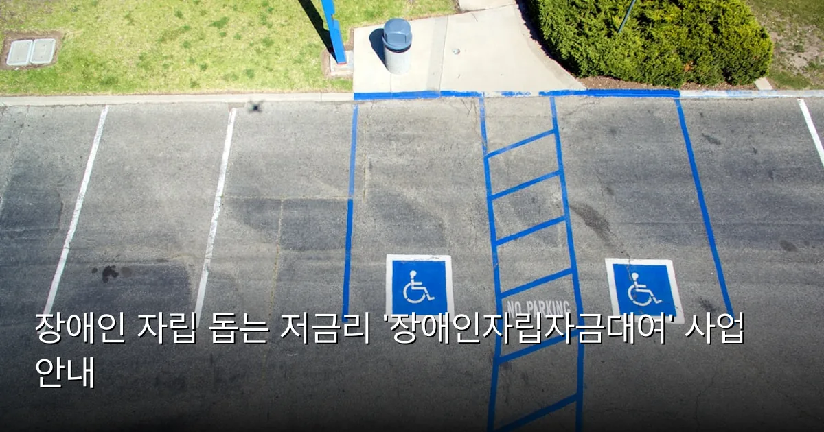 장애인 자립 돕는 저금리 '장애인자립자금대여' 사업 안내 — Photo by Robert Ruggiero on Unsplash