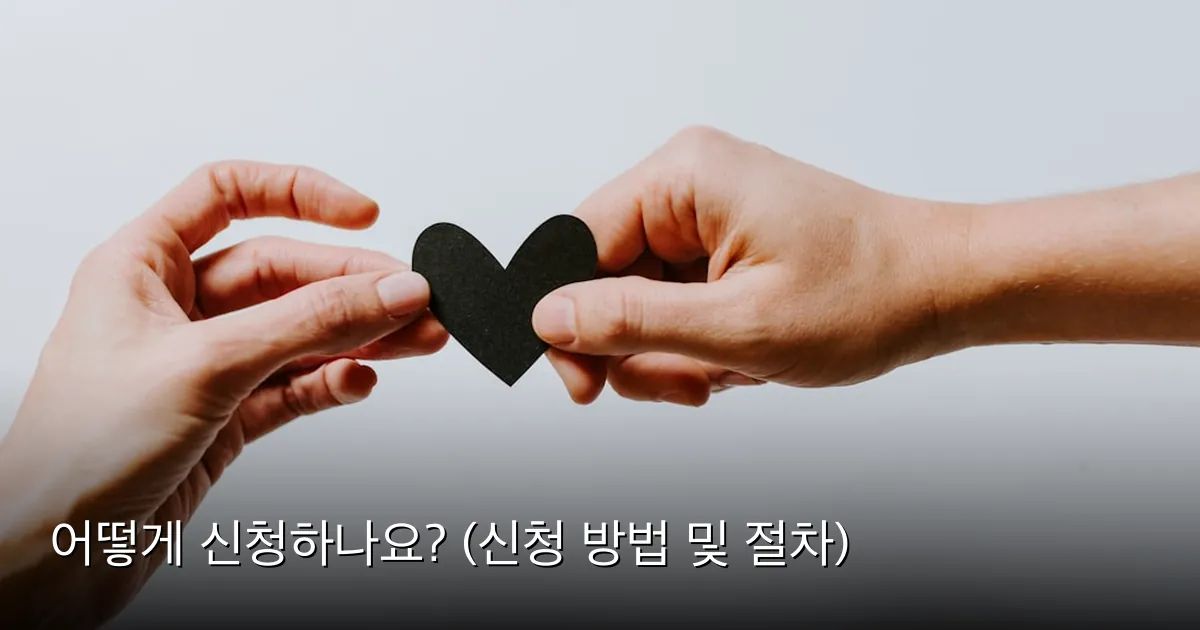 어떻게 신청하나요? (신청 방법 및 절차) — Photo by Kelly Sikkema on Unsplash