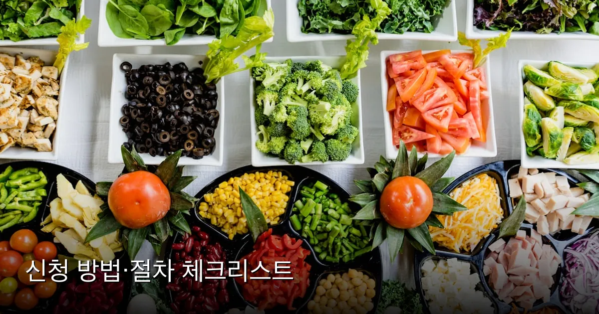 신청 방법·절차 체크리스트 — Photo by Dan Gold on Unsplash