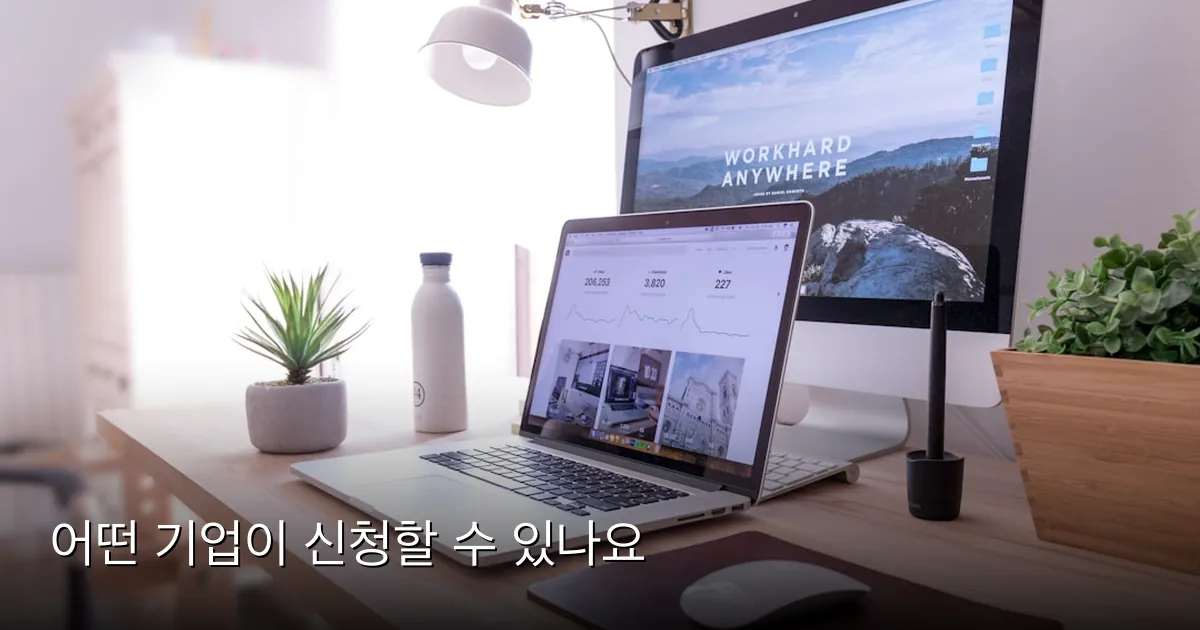 어떤 기업이 신청할 수 있나요 — Photo by Domenico Loia on Unsplash