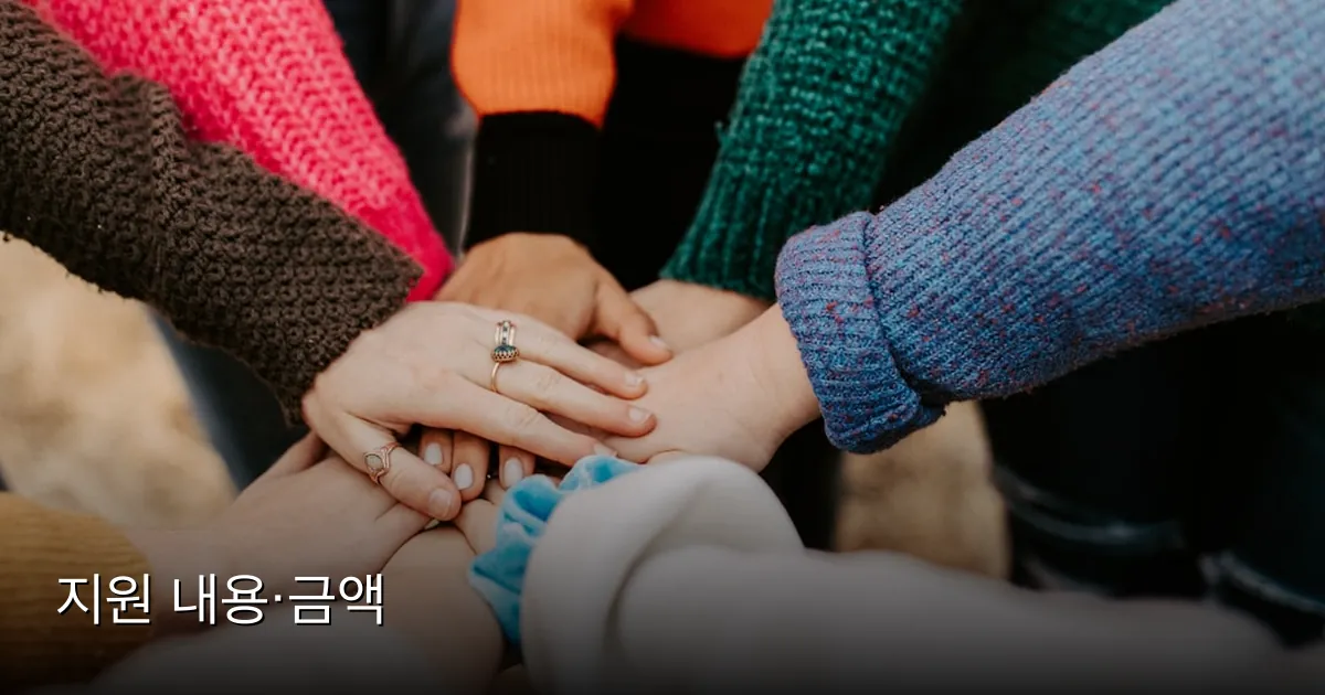지원 내용·금액 — Photo by Hannah Busing on Unsplash