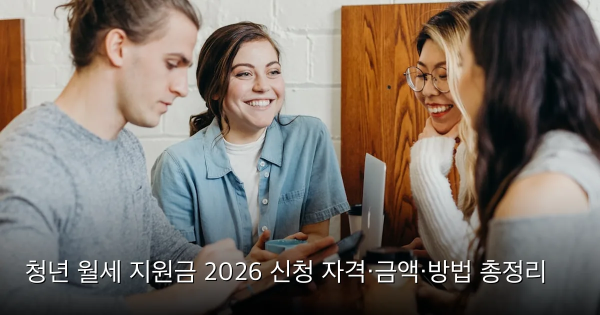 청년 월세 지원금 2026 신청 자격·금액·방법 총정리 — Photo by Brooke Cagle on Unsplash